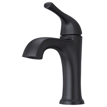 Pfister LG42-MCA0 McAllen 1.2 GPM 1 Hole Bathroom Faucet - Matte Black