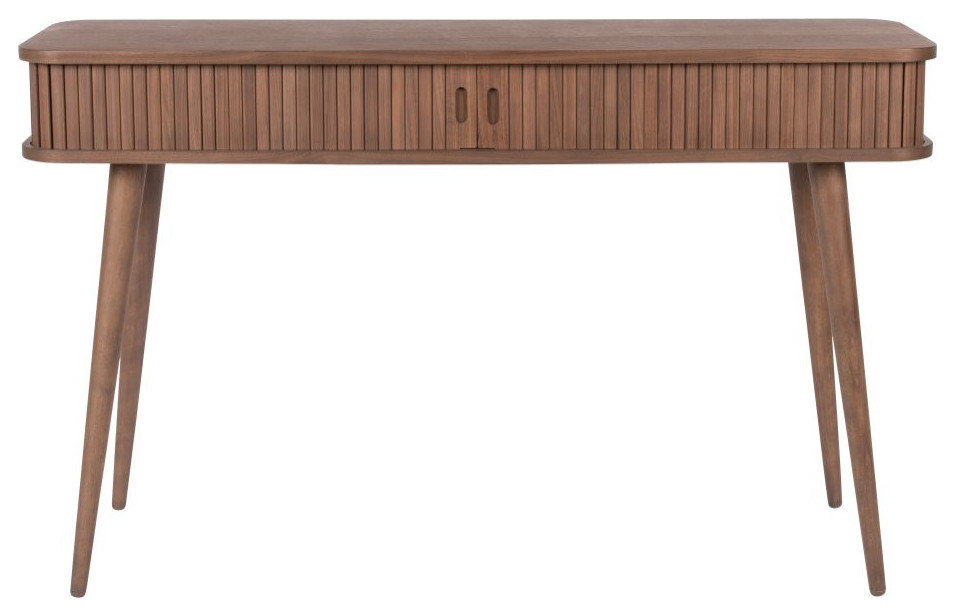 Walnut Wooden Console Table - Zuiver Barbier | Stylish Design