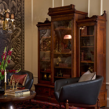 Curated Lounge Area with Interior Designer Style