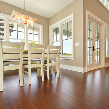 Rustic Amber Wide Plank Strand Bamboo Flooring