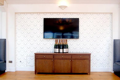 Bespoke On Brand Wallpaper, part 2 for Essendon Country Club.