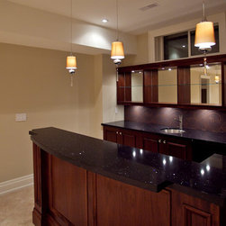 Basement Bar Tops - Kitchen Countertops