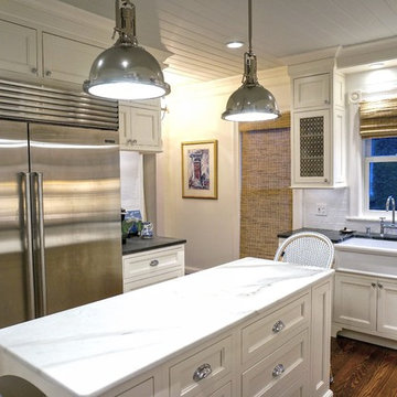 Historic District White Kitchen