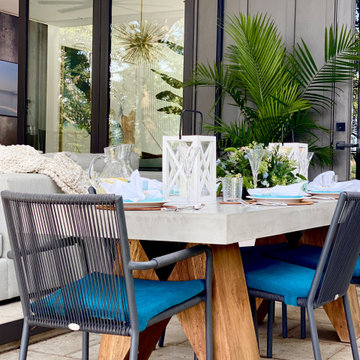 Seasonal Living Perpetual Teak Clip Dining Table