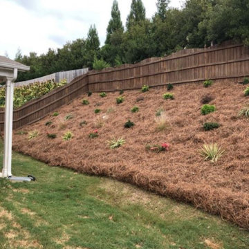 Embankment landscaping