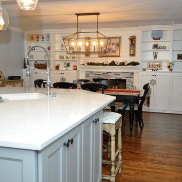 Transitional Kitchen Remodel Done With New Cabinets