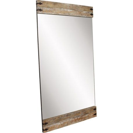 Howard Elliott Garrett Wood Floor Mirror