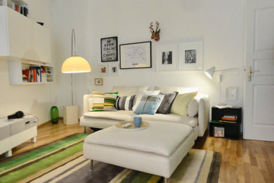 Modernes Wohnzimmer in Hamburg