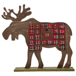 Rustic Holiday Accents And Figurines by Glitzhome