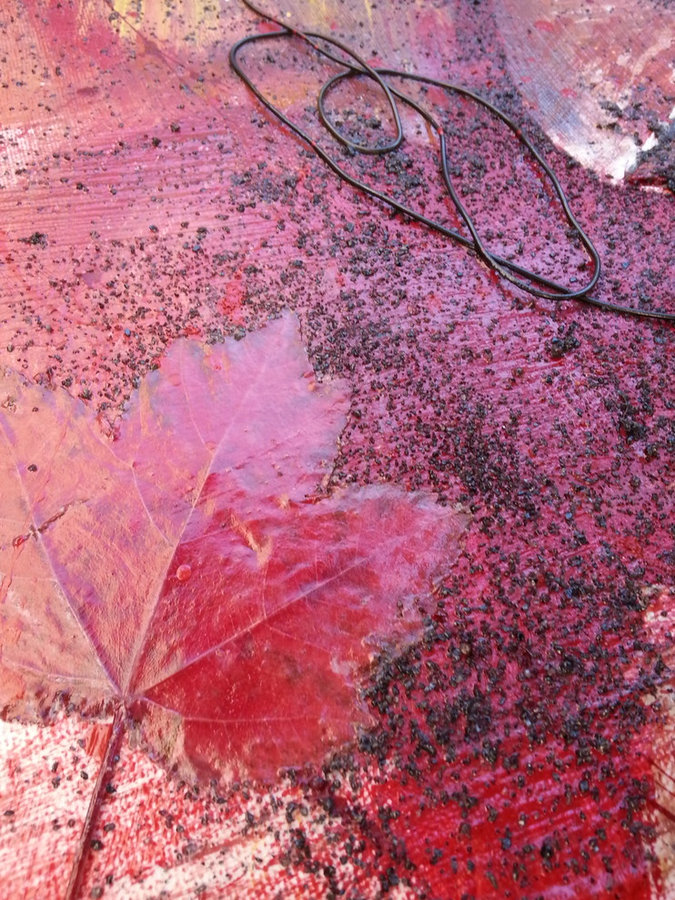 Detailed shot of "Summer Meets Fall"