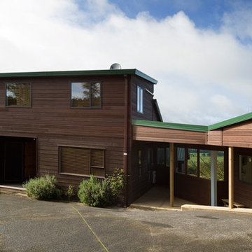 House extension with second storey addition