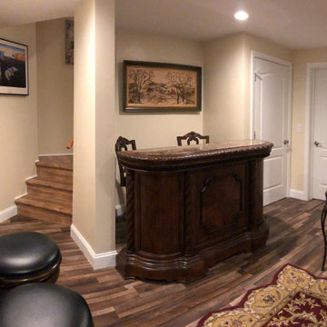 CLASIC AND WELCOMING FINISHED BASEMENT, NORTH ATTLEBORO, MA