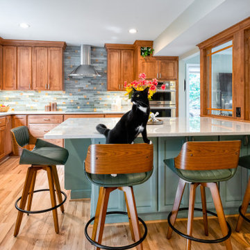 Vienna Open Concept Kitchen Living Space
