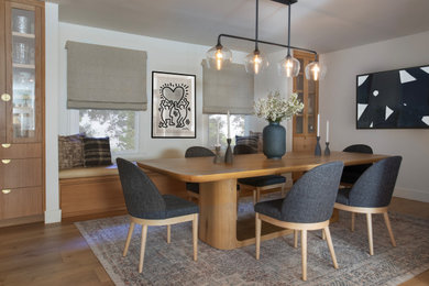 Trendy dining room photo in Los Angeles