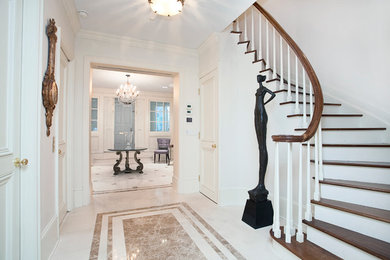 Hallway - traditional hallway idea in New York