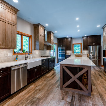 Rustic Kitchen Remodel in Averill Park, NY