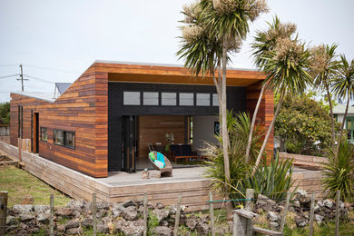 This is an example of a modern home design in Auckland.