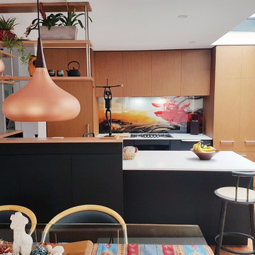 Our mid-century kitchen renovation