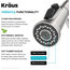 Britt 3-Function Pull-Down Water Filter Kitchen Faucet CH, Model KFF-1691CH