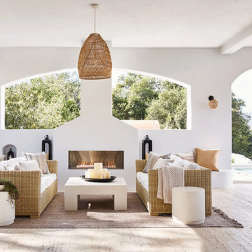 Ojai CA, Addition & Full Remodel, Spanish-style Residence