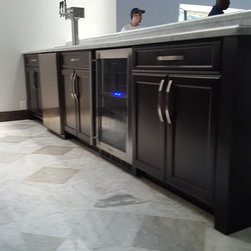 Espresso Bar Custom Built - Wine And Bar Cabinets