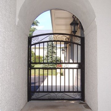 Outdoor Railing and Gate Ironwork
