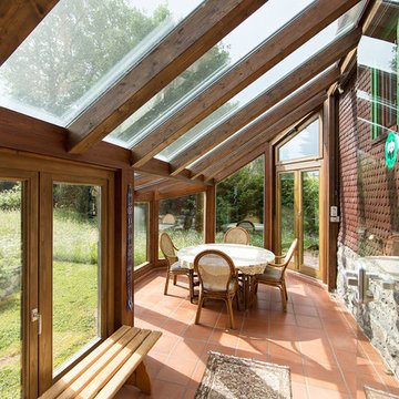 Architekturfotografie - Eine grüne Wiese