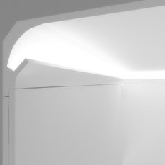 Houzz porta faretto da incasso contemporanei Luce diffusa cartongesso