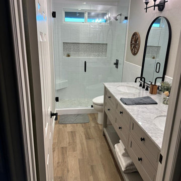 Coming April 2024. Santa Clarita Master Bathroom and Guest Bathroom (Rendering)