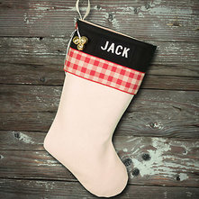 Contemporary Christmas Stockings And Holders by Annie's Woolens