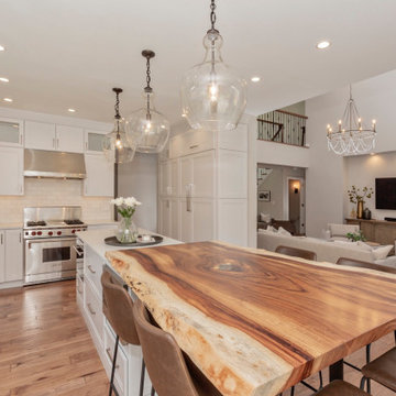 Sophisticated Kitchen & Dining Area
