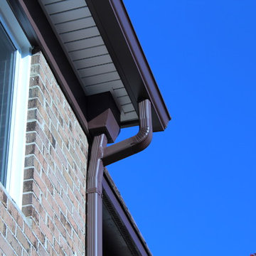 Gutter and Downspout Connection