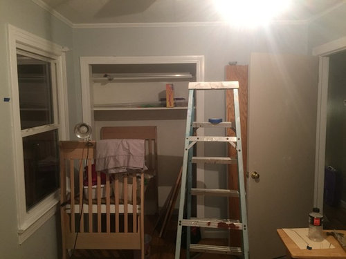 Loft bed in small room