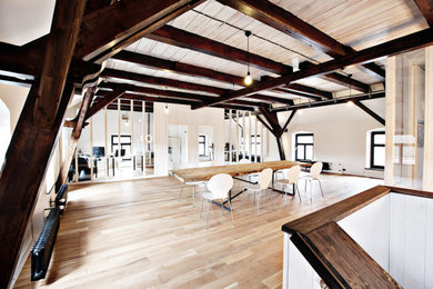 Rustikales Arbeitszimmer in München