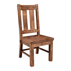 Houston Rough Sawn Side Chair - Dining Chairs