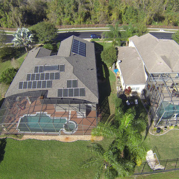 9.88kW Solar Electric system in Chuluota, Florida