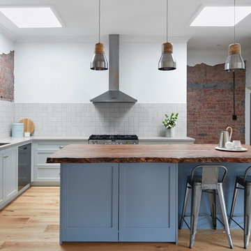 Open industrial kitchen