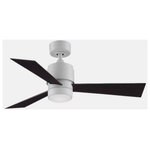 Fanimation Fans - Fanimation Fans FP4660MWW-52DWAW-LK Zonix Wet Custom 3 Blade Ceiling Fan with Ha - 1 Year WarrantyZonix Wet Custom 3 B Matte White *UL: Suitable for wet locations Energy Star Qualified: n/a ADA Certified: n/a  *Number of Lights: 1-*Wattage:18w LED bulb(s) *Bulb Included:No *Bulb Type:LED *Finish Type:Matte White