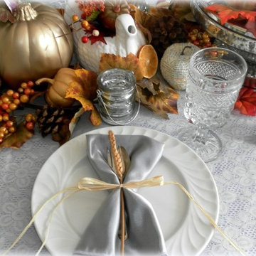 Thanksgiving Dinner Place Setting