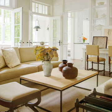 Built-in Display Cabinetry of American Revival