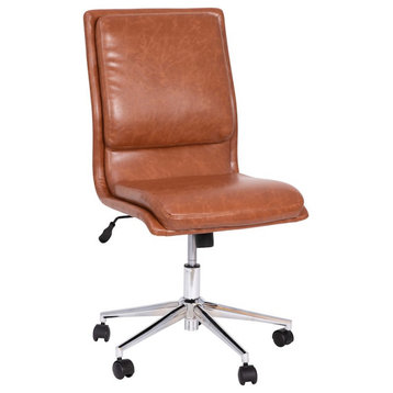 Flash Furniture Madigan Chair, Brown, GO-21111-BR-GG