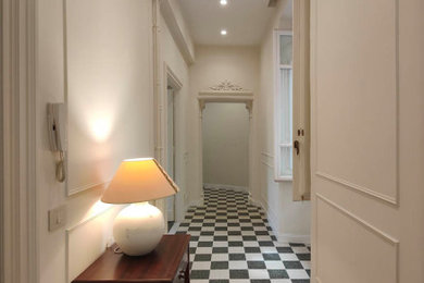 Eclectic hallway photo in Rome
