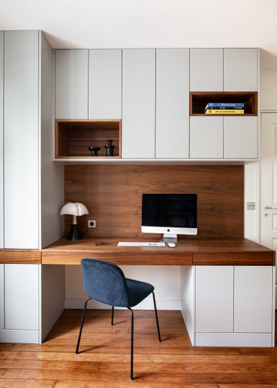 Contemporain Bureau à domicile by Victoria Douyère