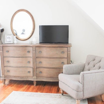 Colin Accent Chair in Stone Gray