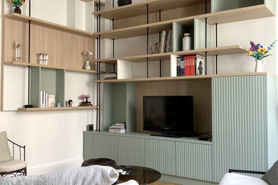 Réalisation d'un salon design.