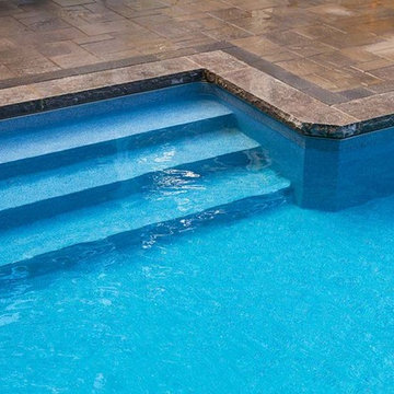 Custom Modified Rectangular Pool