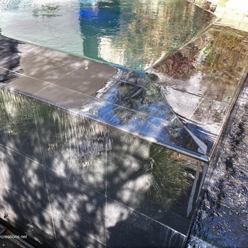 Los Angeles Contemporary Spa Build with Remodeled Deck and Backyard