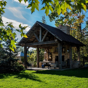 Old Barn Wood Gazebo