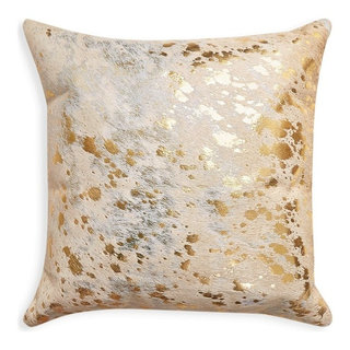 Contemporary Cowhide Toss Pillow