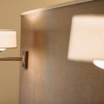 Leuck Remodel. Lafayette, CA. Full Service Design Firm. Master Bedroom. Lighting